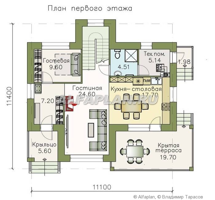 Проект дома 676A