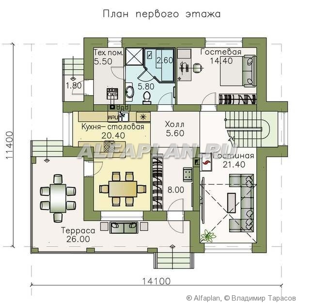 Проект дома 695E