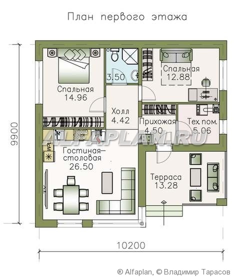 Проект дома 372A