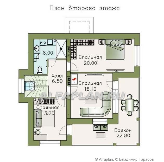 Проект дома 380A